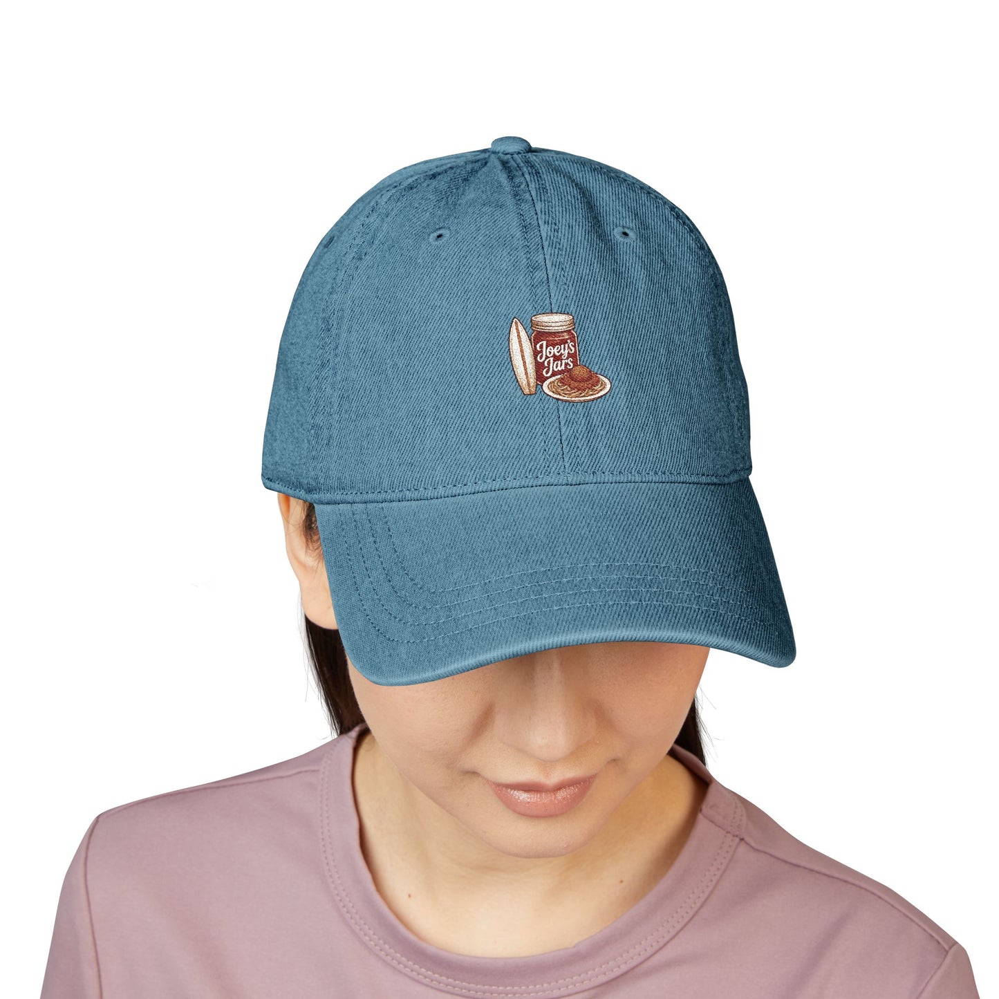 Joey’s Jars Embroidered Denim Hat