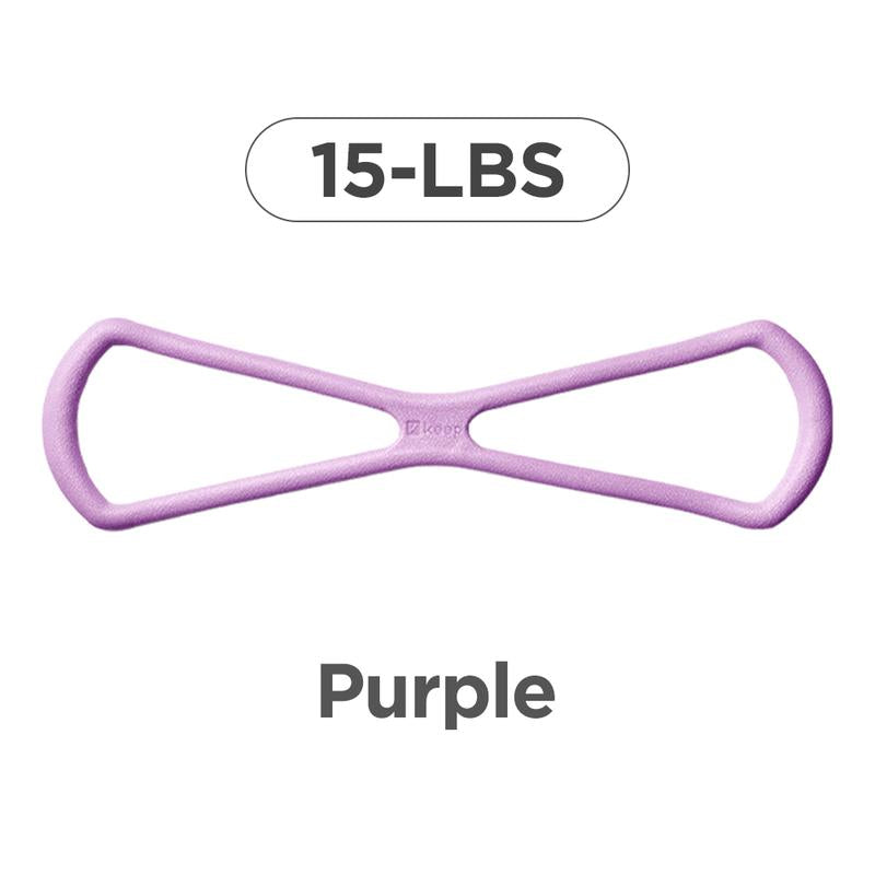 Figure 8 Resistance Bands for Arms & Chest – Stretch Exercise Band for Yoga, Strength Training, Posture and Home Fitness