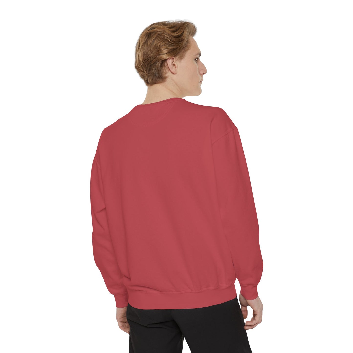 Custom Image Garment-Dyed Sweatshirt — Your Design Here Crewneck