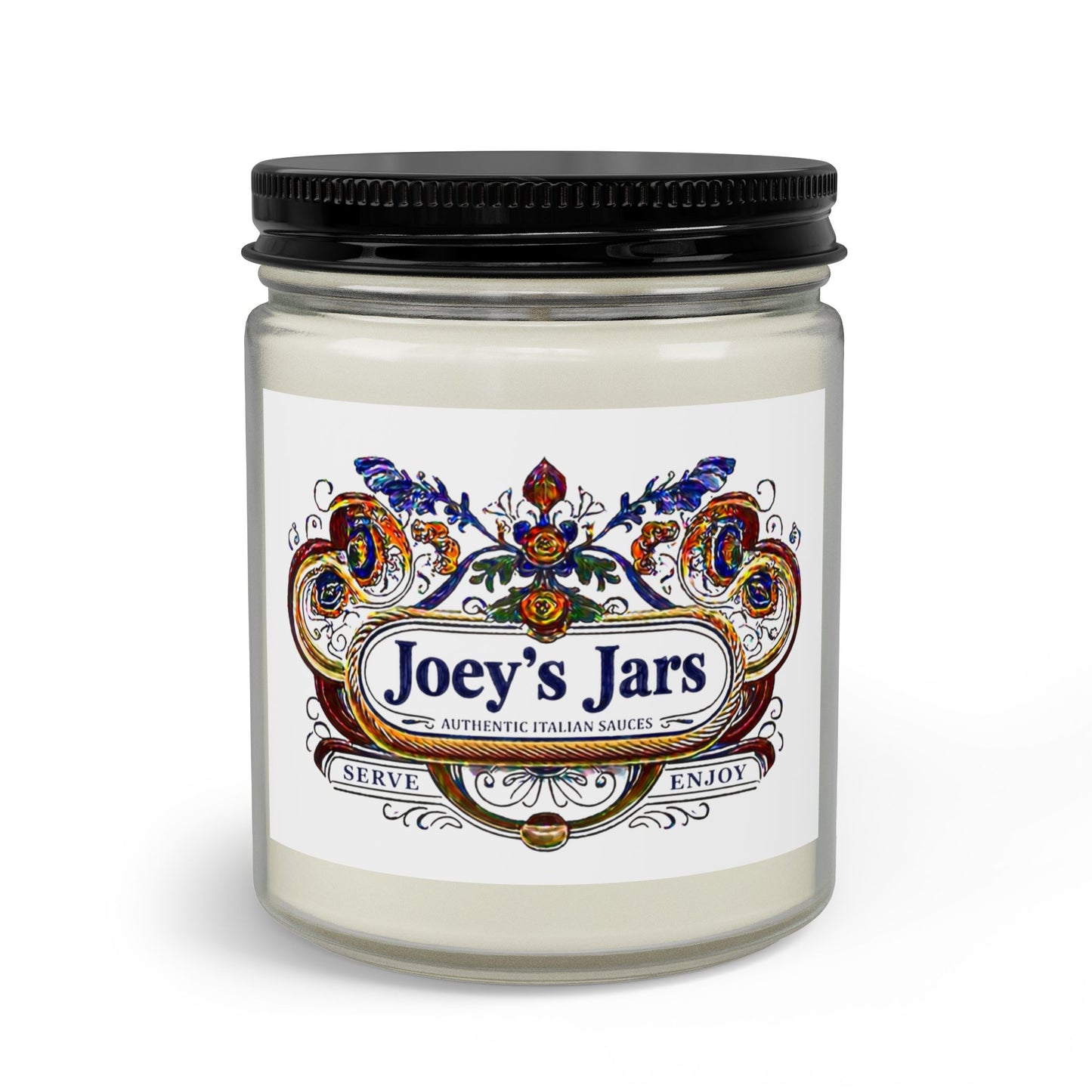 Joey’s Jars Scented Candle Set with Matches & Wick Trimmer