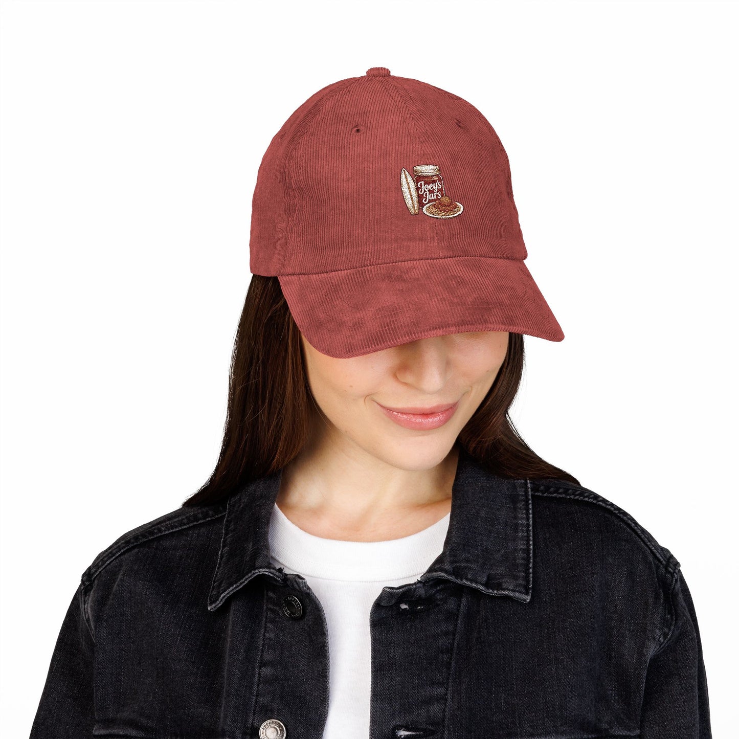 Joey’s Jars Coastal Market Patch - Embroidered Corduroy Cap