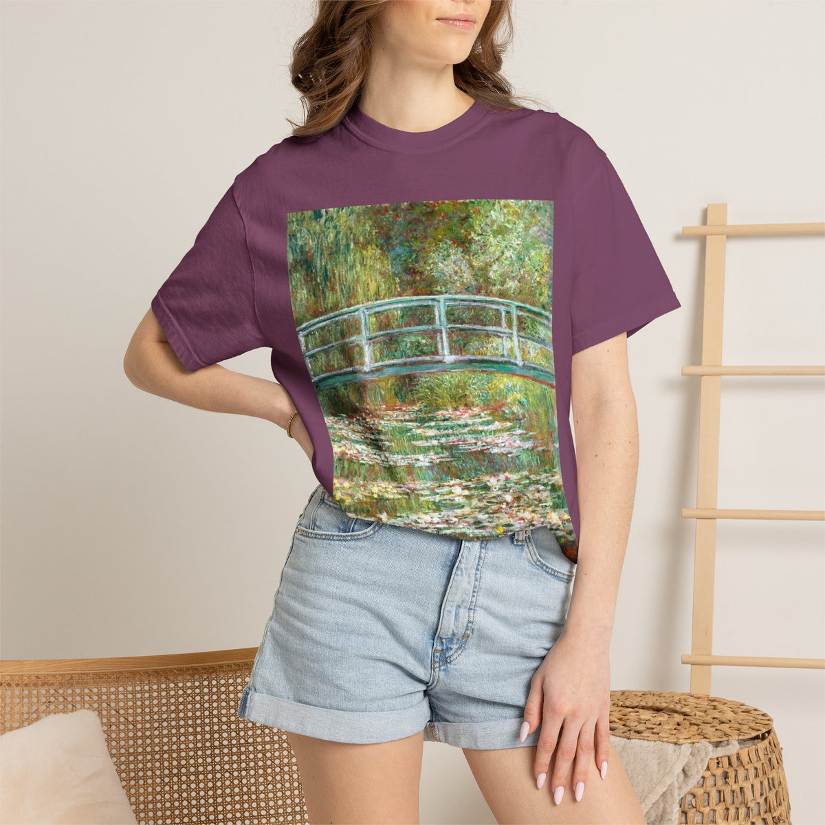 Bridge, Water, Lillies, Monet