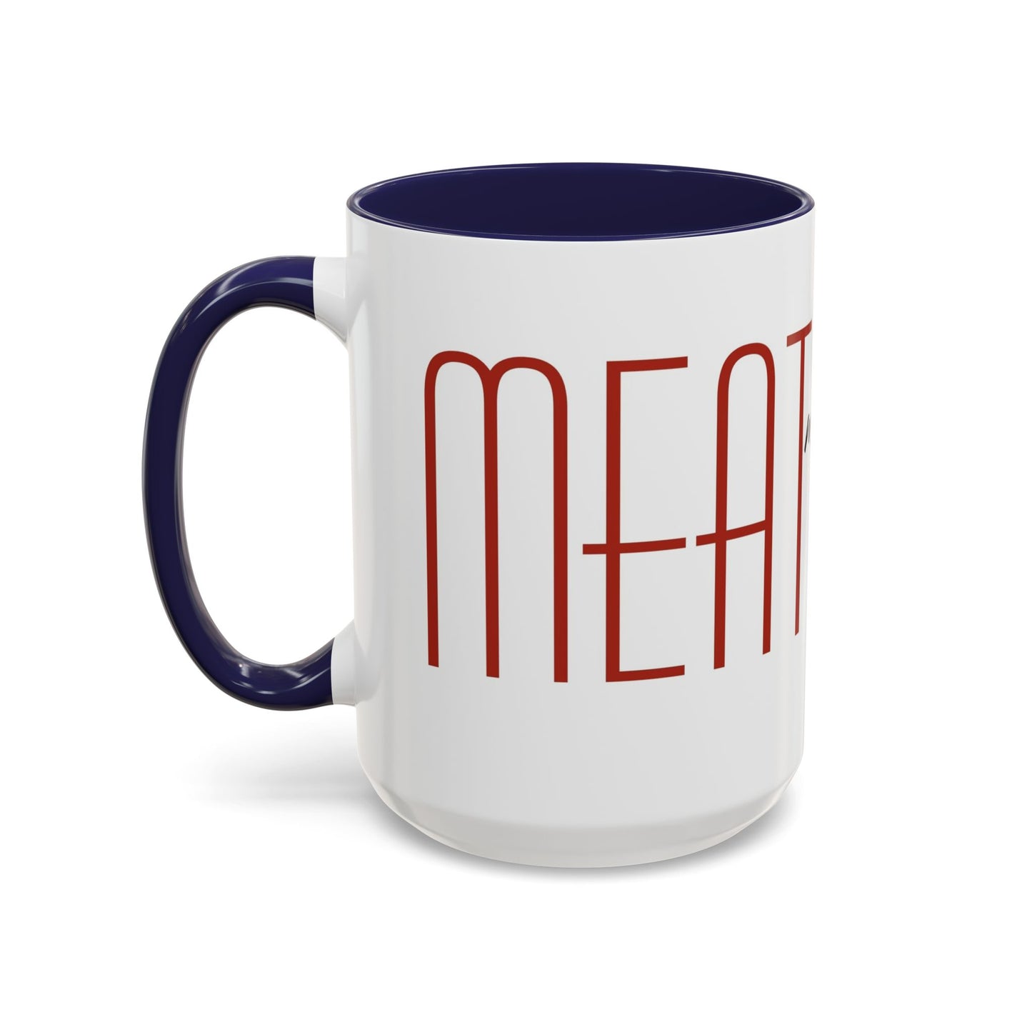 Joey's Jars - Meatballs Classic Two-Tone Ceramic Coffee Cup (11/15oz)