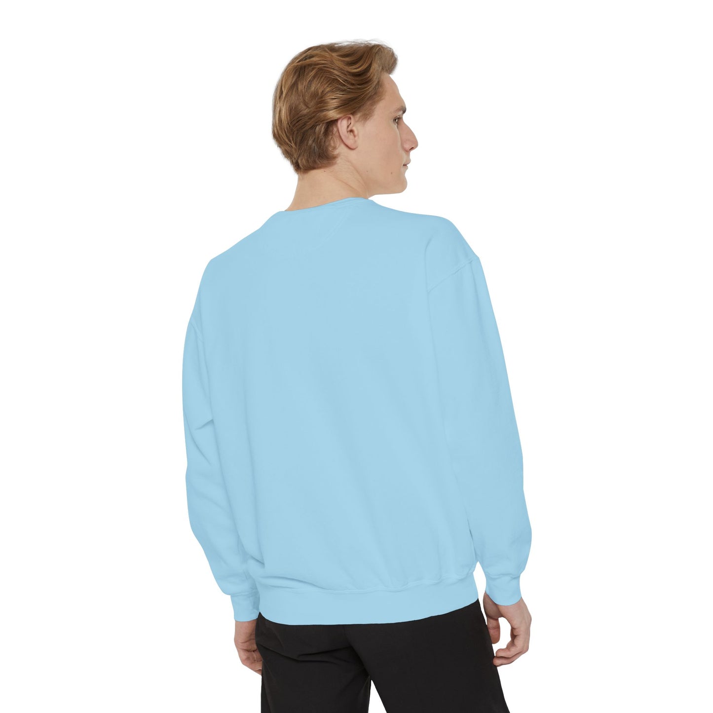 Custom Image Garment-Dyed Sweatshirt — Your Design Here Crewneck