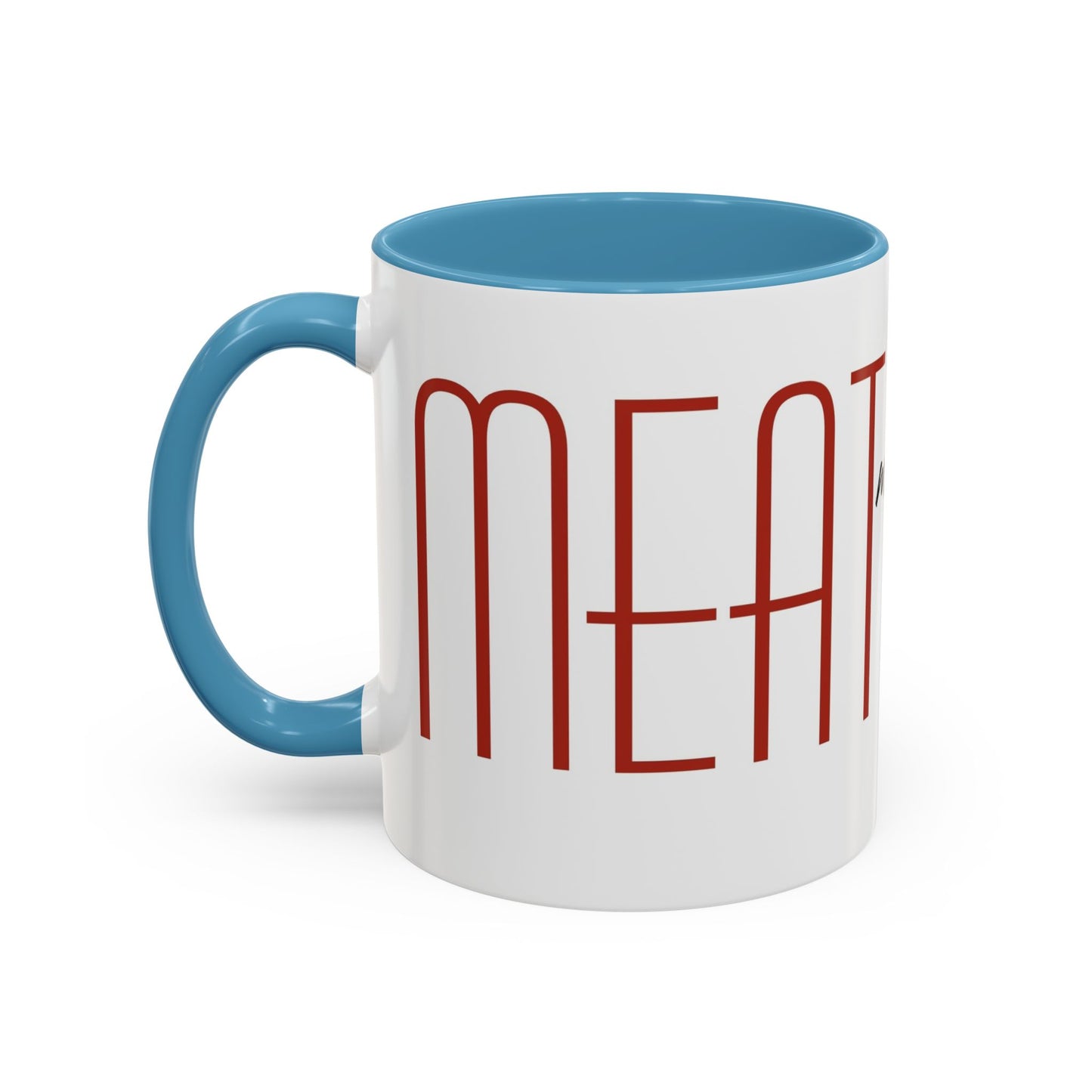 Joey's Jars - Meatballs Classic Two-Tone Ceramic Coffee Cup (11/15oz)