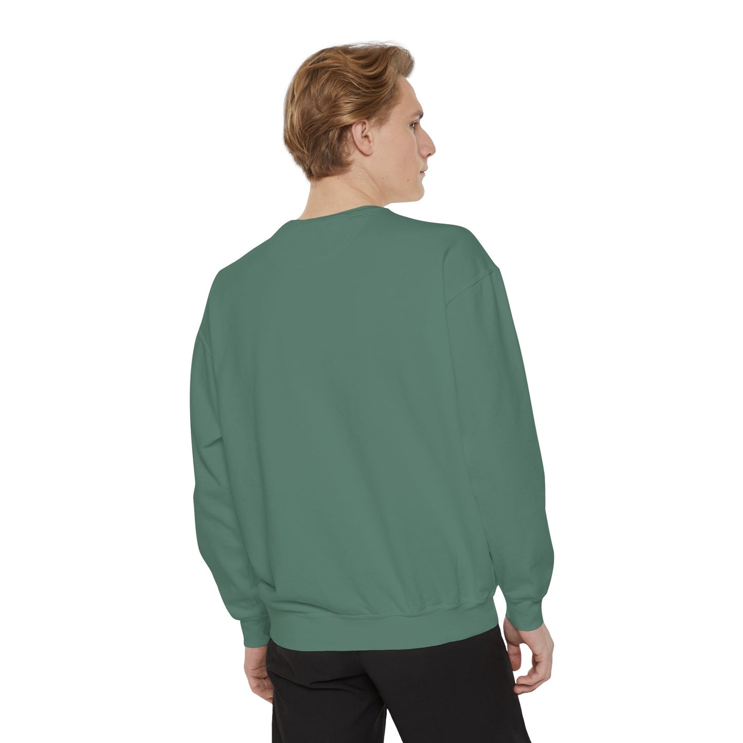 Custom Image Garment-Dyed Sweatshirt — Your Design Here Crewneck