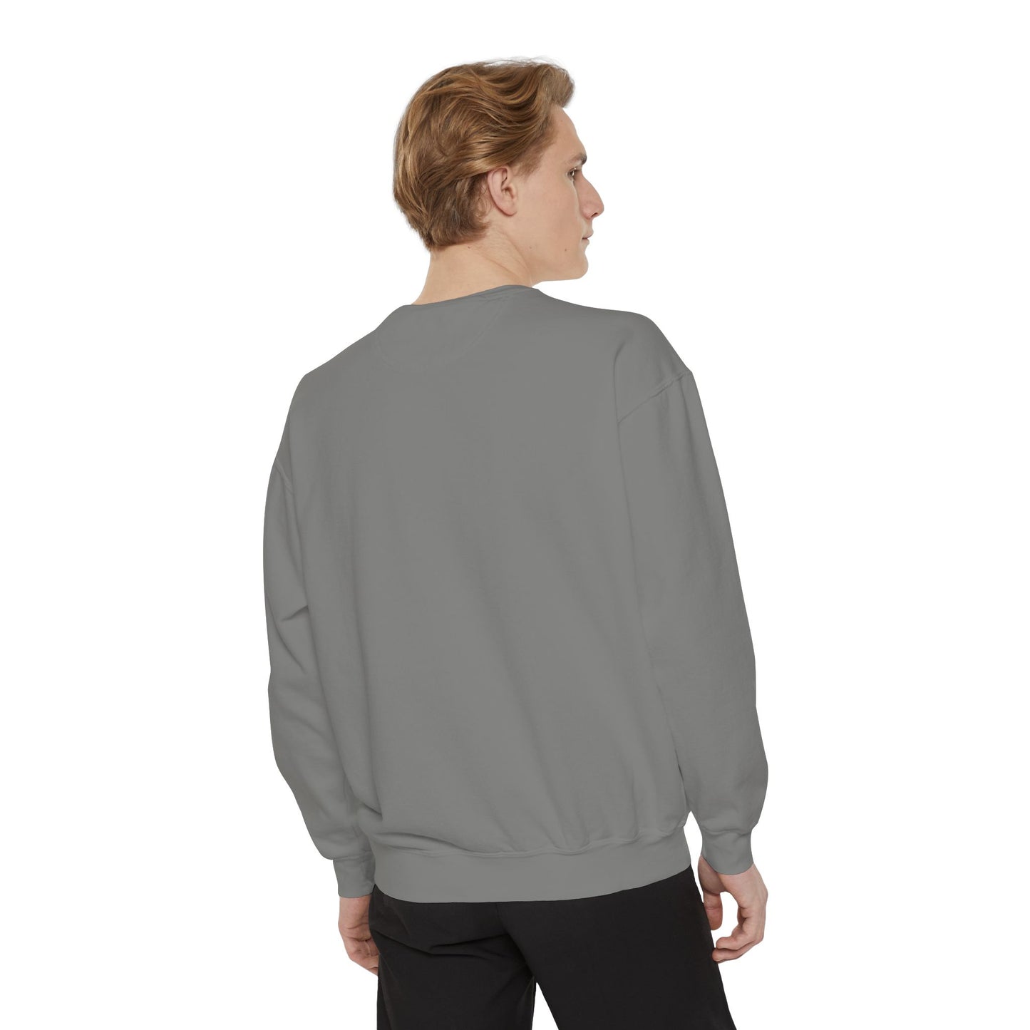 Custom Image Garment-Dyed Sweatshirt — Your Design Here Crewneck