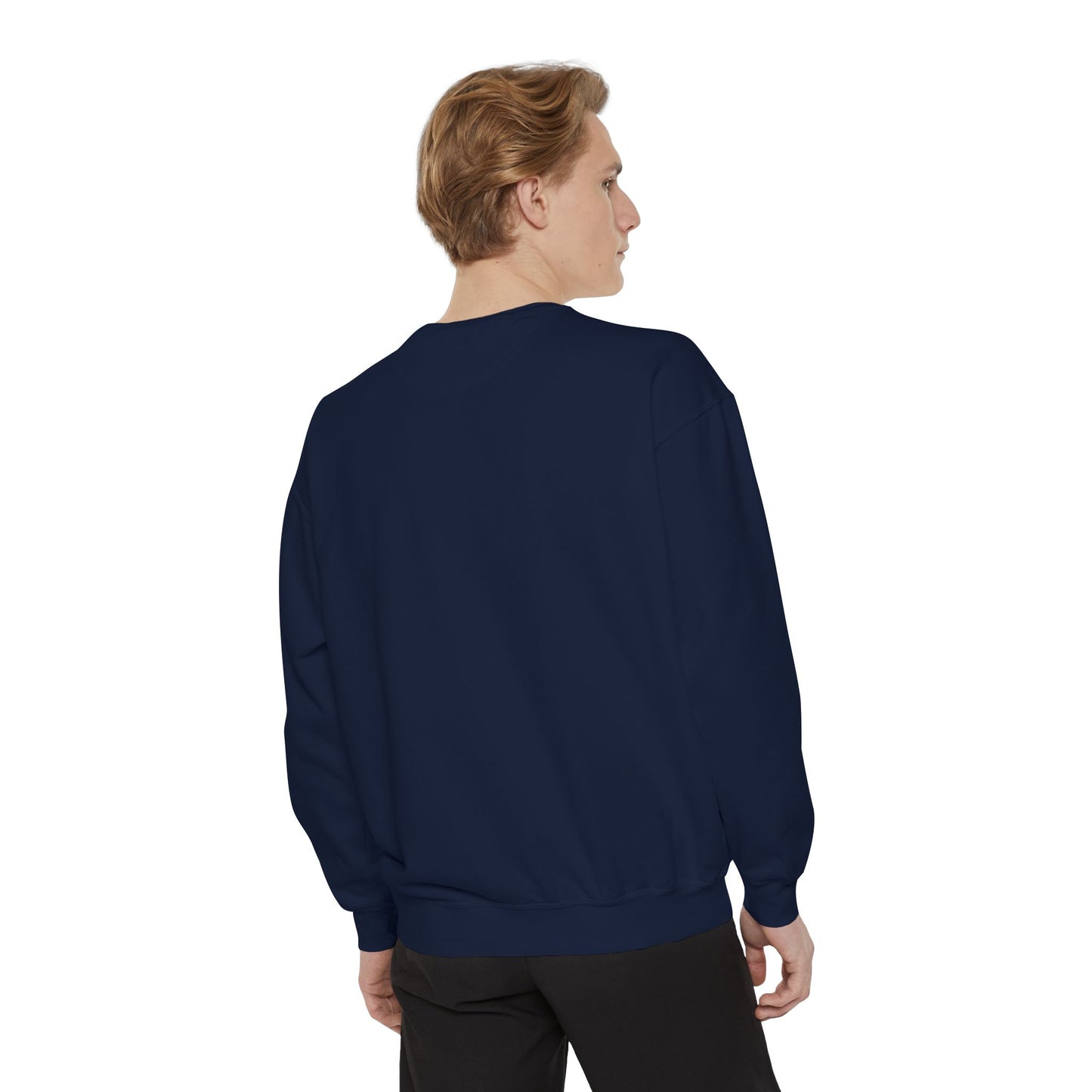 Custom Image Garment-Dyed Sweatshirt — Your Design Here Crewneck