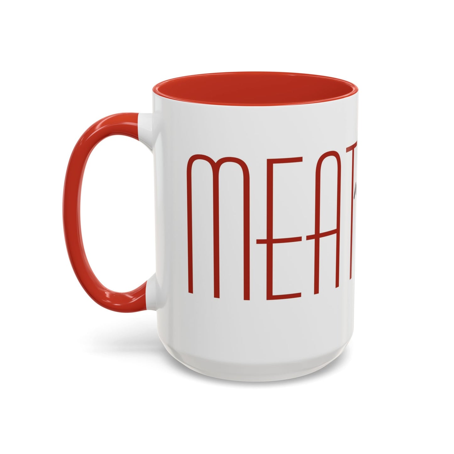 Joey's Jars - Meatballs Classic Two-Tone Ceramic Coffee Cup (11/15oz)