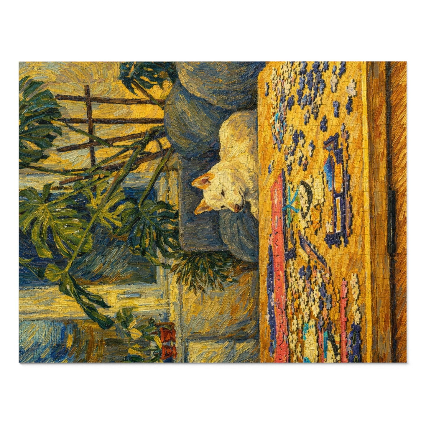 Jigsaw Puzzle with Tin