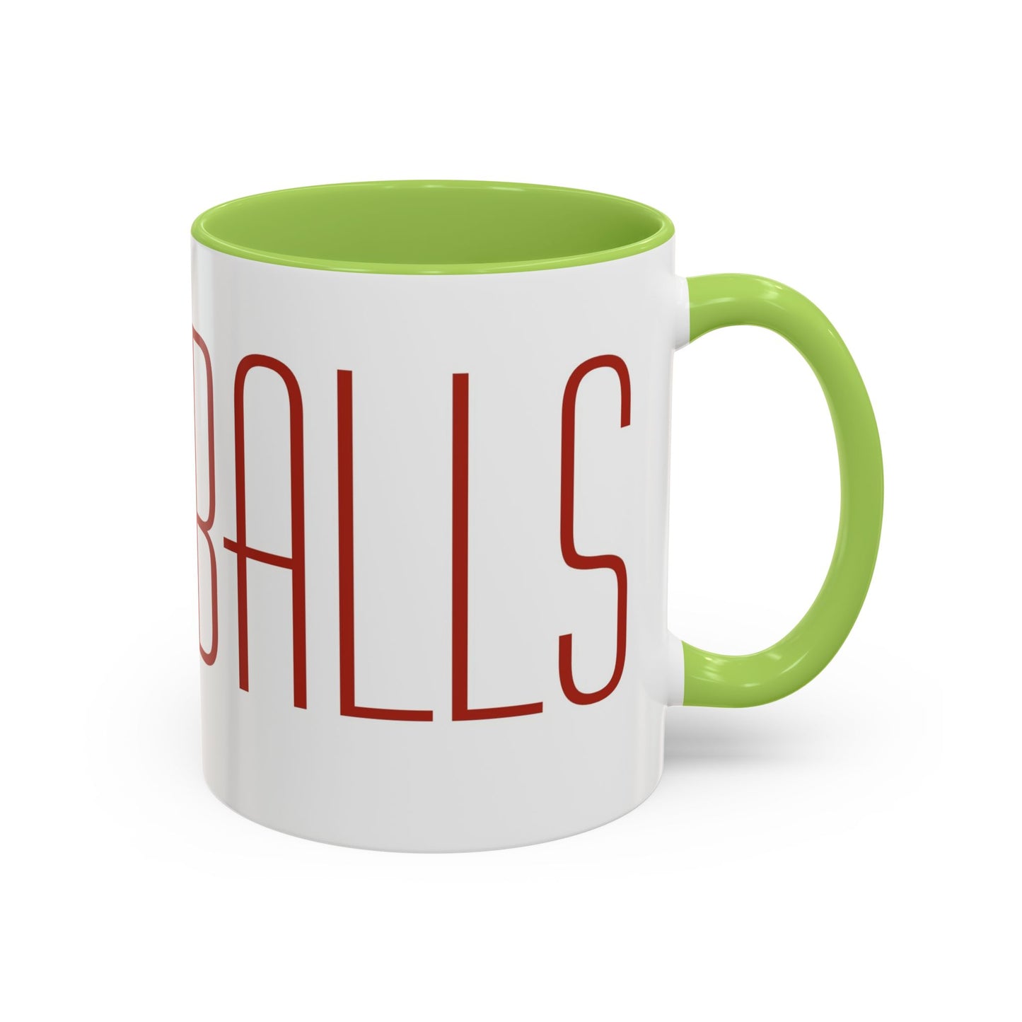 Joey's Jars - Meatballs Classic Two-Tone Ceramic Coffee Cup (11/15oz)