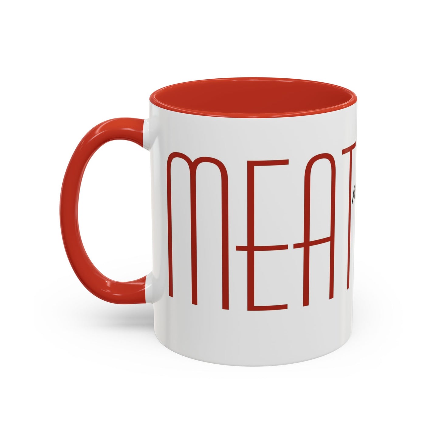 Joey's Jars - Meatballs Classic Two-Tone Ceramic Coffee Cup (11/15oz)
