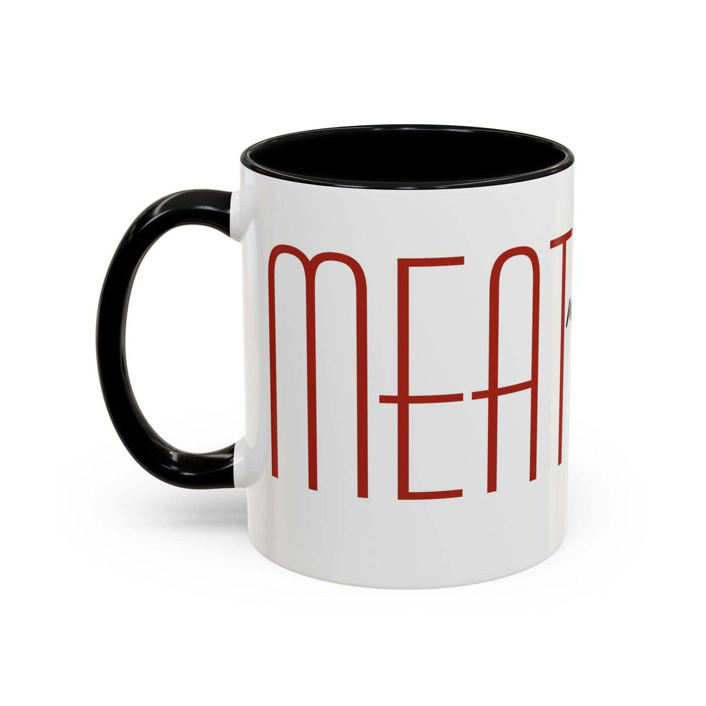 Joey's Jars - Meatballs Classic Two-Tone Ceramic Coffee Cup (11/15oz)