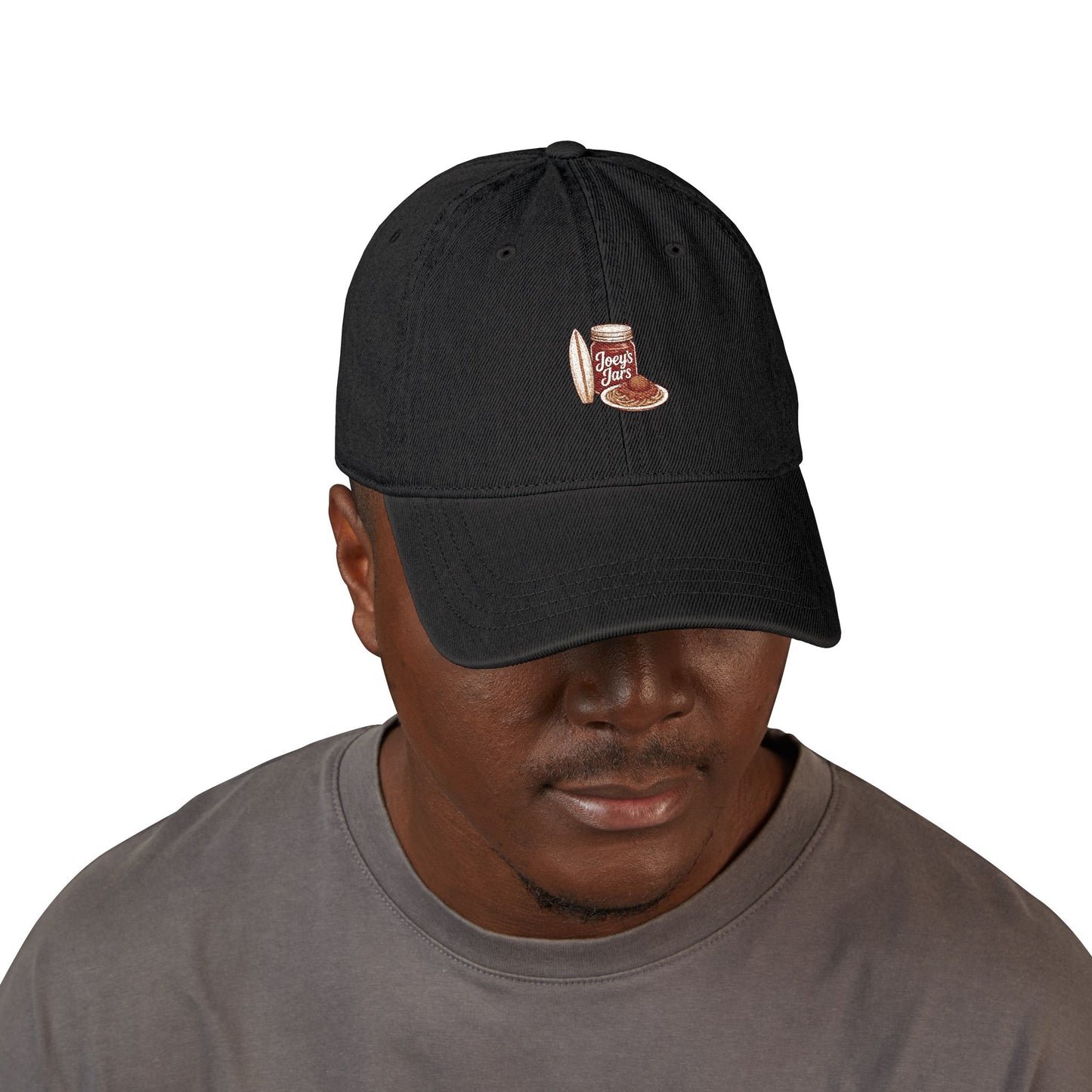 Joey’s Jars Embroidered Denim Hat