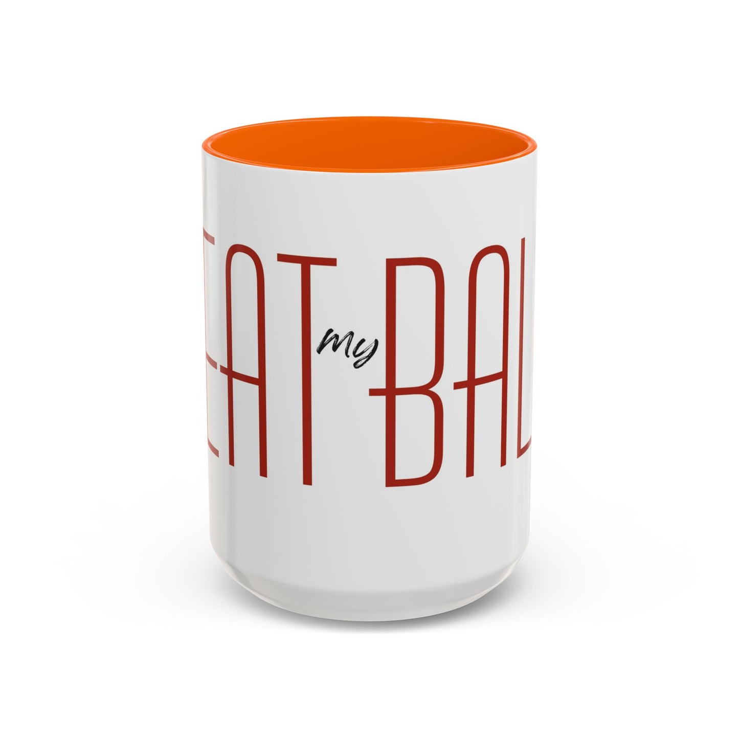 Joey's Jars - Meatballs Classic Two-Tone Ceramic Coffee Cup (11/15oz)
