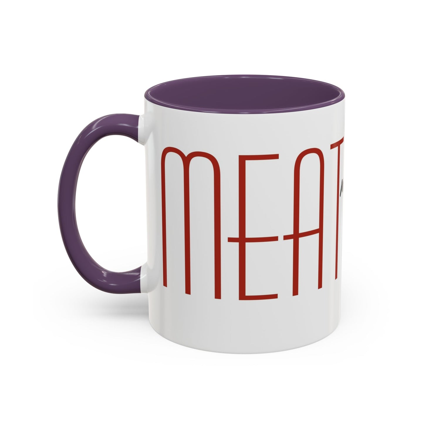 Joey's Jars - Meatballs Classic Two-Tone Ceramic Coffee Cup (11/15oz)