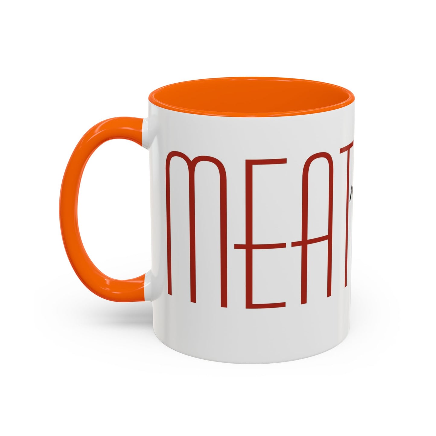 Joey's Jars - Meatballs Classic Two-Tone Ceramic Coffee Cup (11/15oz)