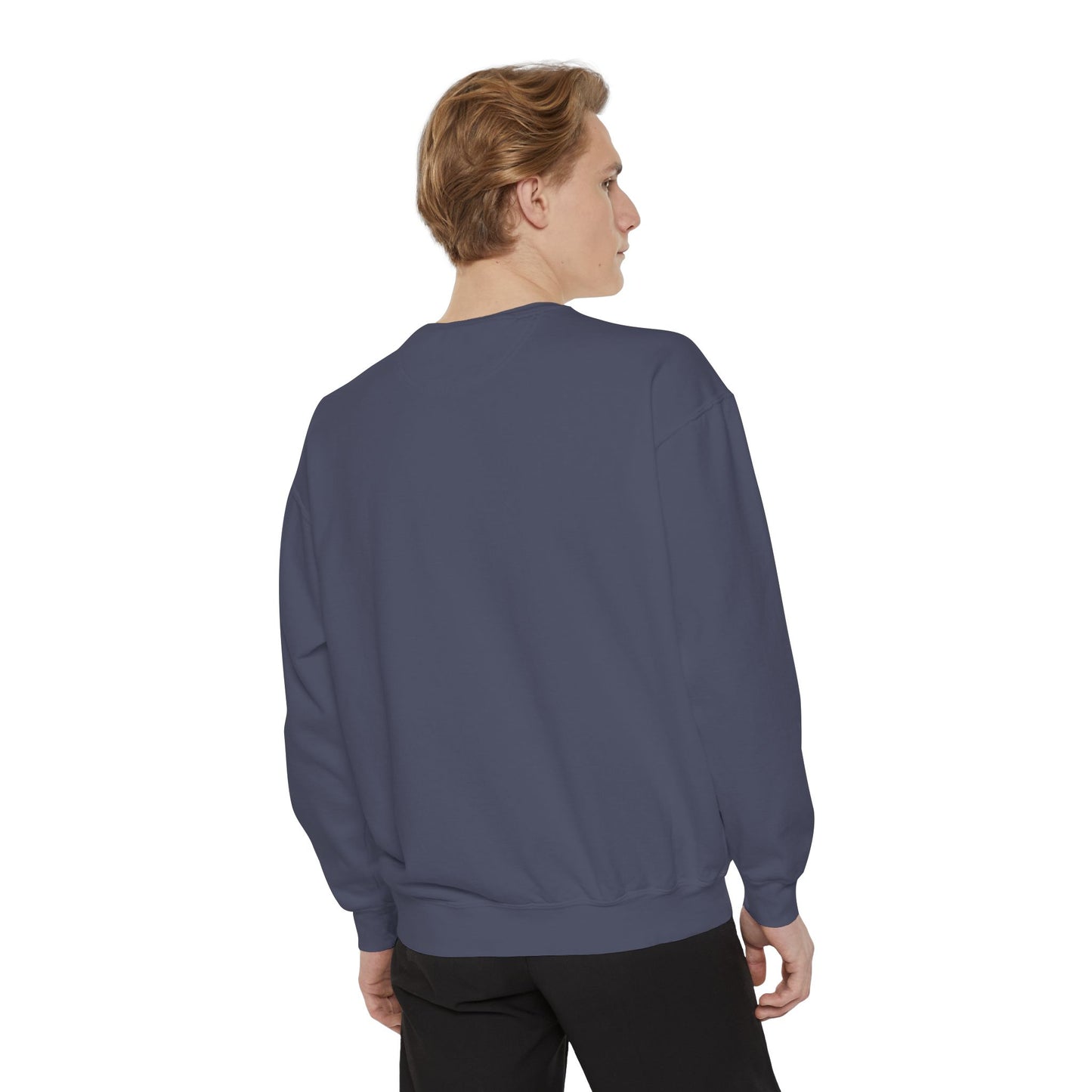Custom Image Garment-Dyed Sweatshirt — Your Design Here Crewneck
