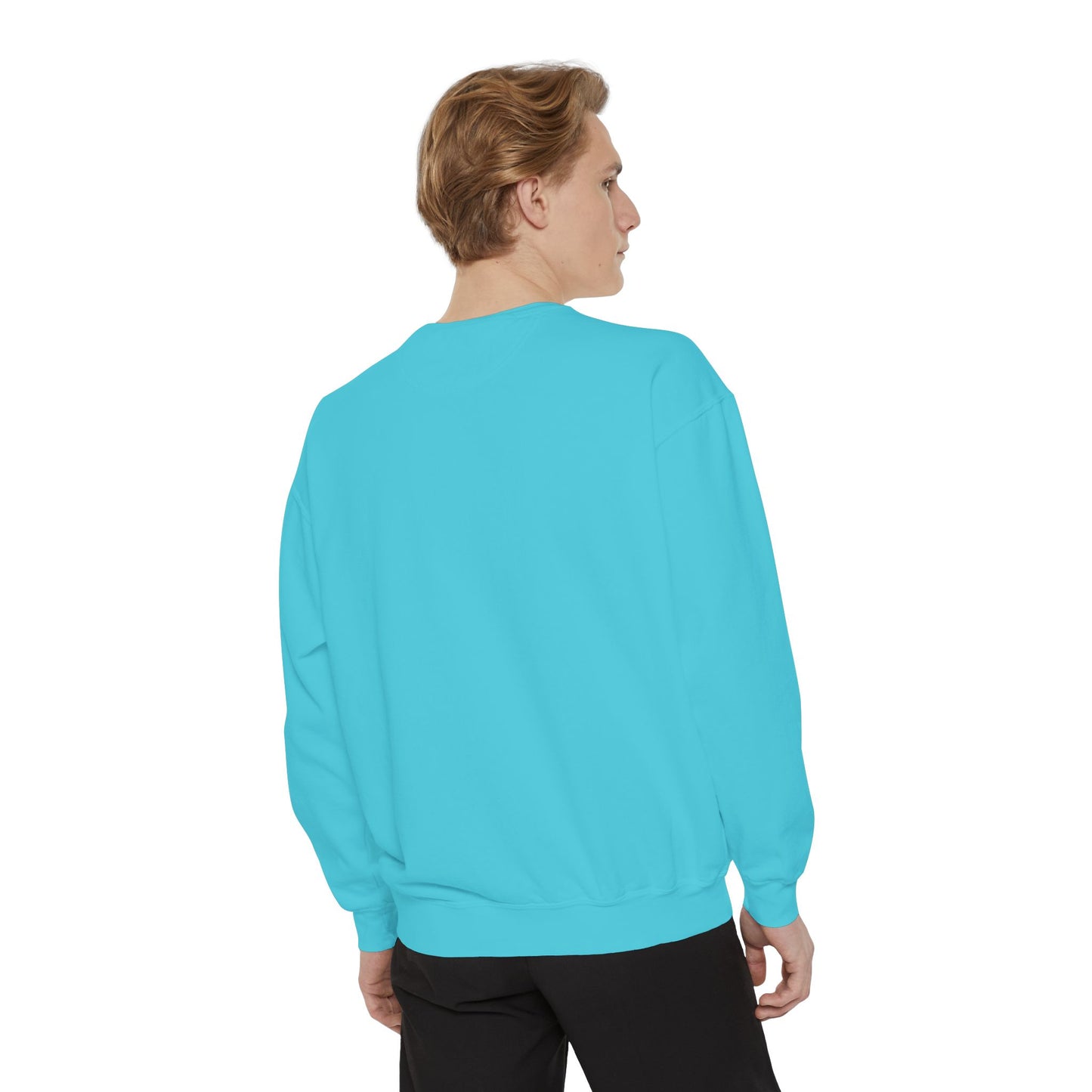 Custom Image Garment-Dyed Sweatshirt — Your Design Here Crewneck