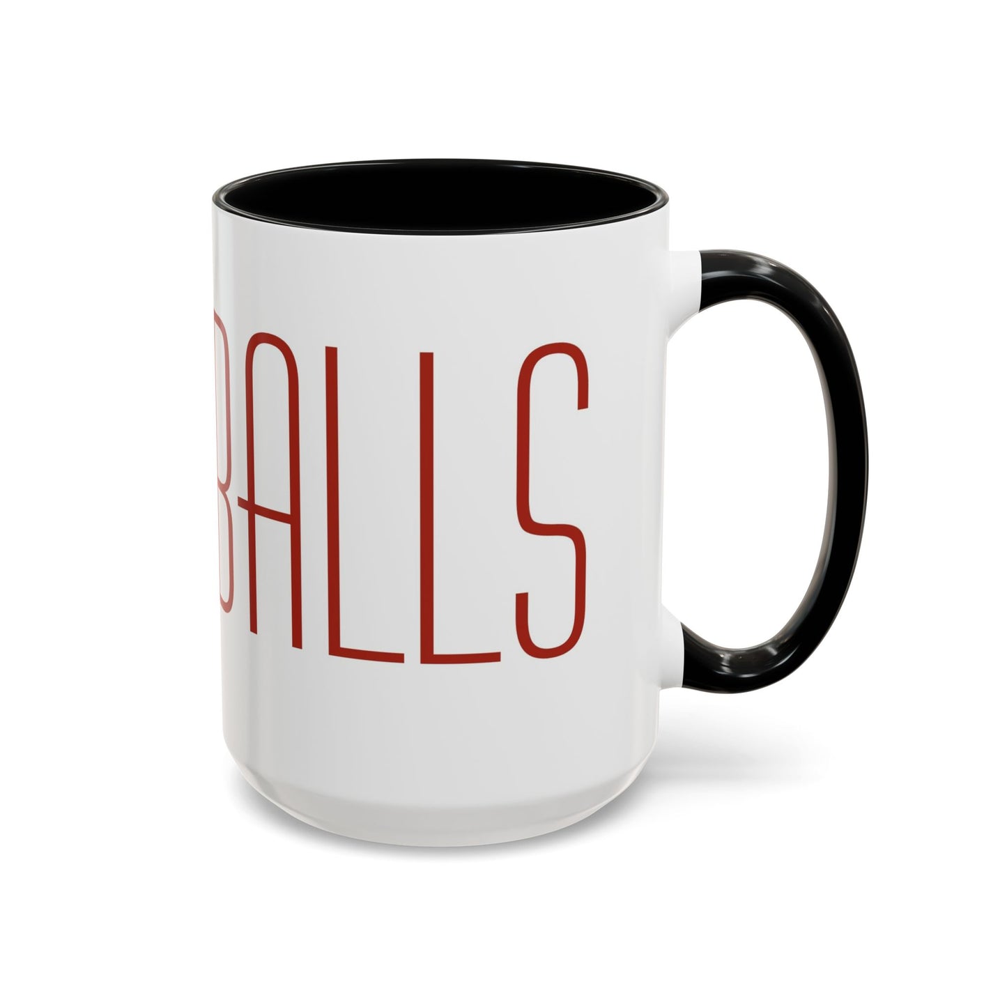 Joey's Jars - Meatballs Classic Two-Tone Ceramic Coffee Cup (11/15oz)