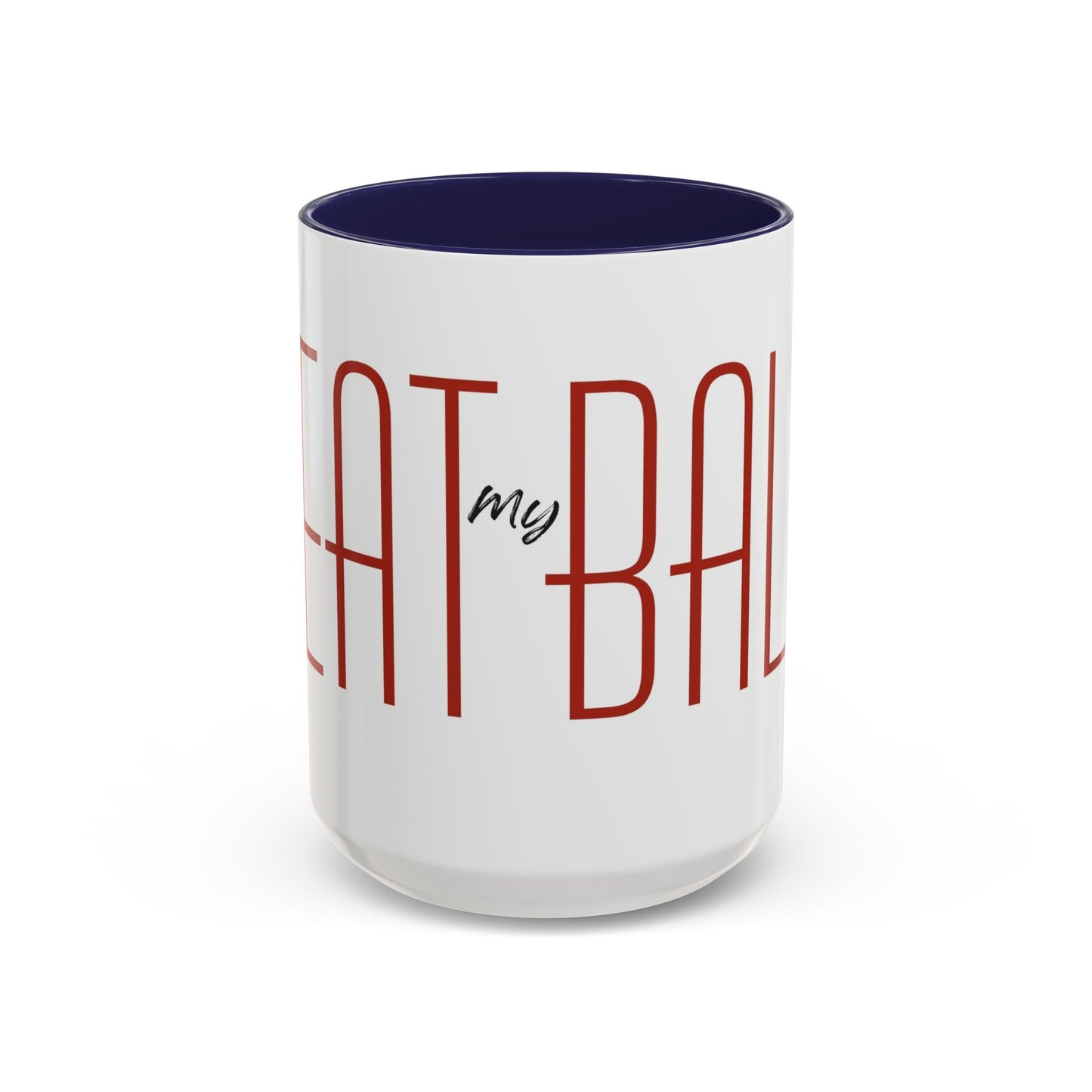 Joey's Jars - Meatballs Classic Two-Tone Ceramic Coffee Cup (11/15oz)