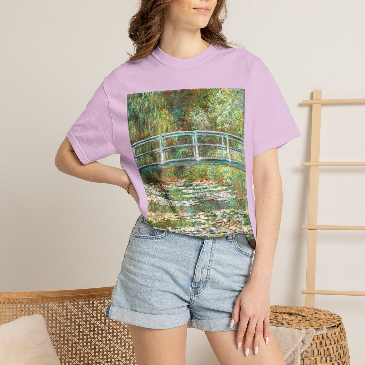 Bridge, Water, Lillies, Monet