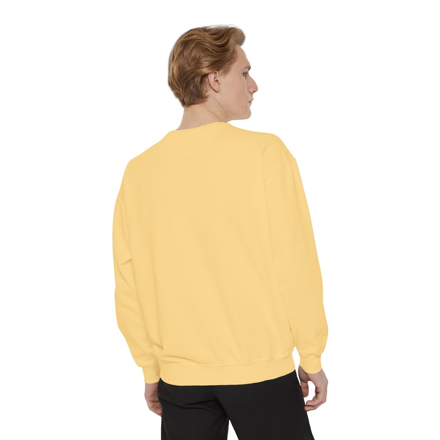 Custom Image Garment-Dyed Sweatshirt — Your Design Here Crewneck