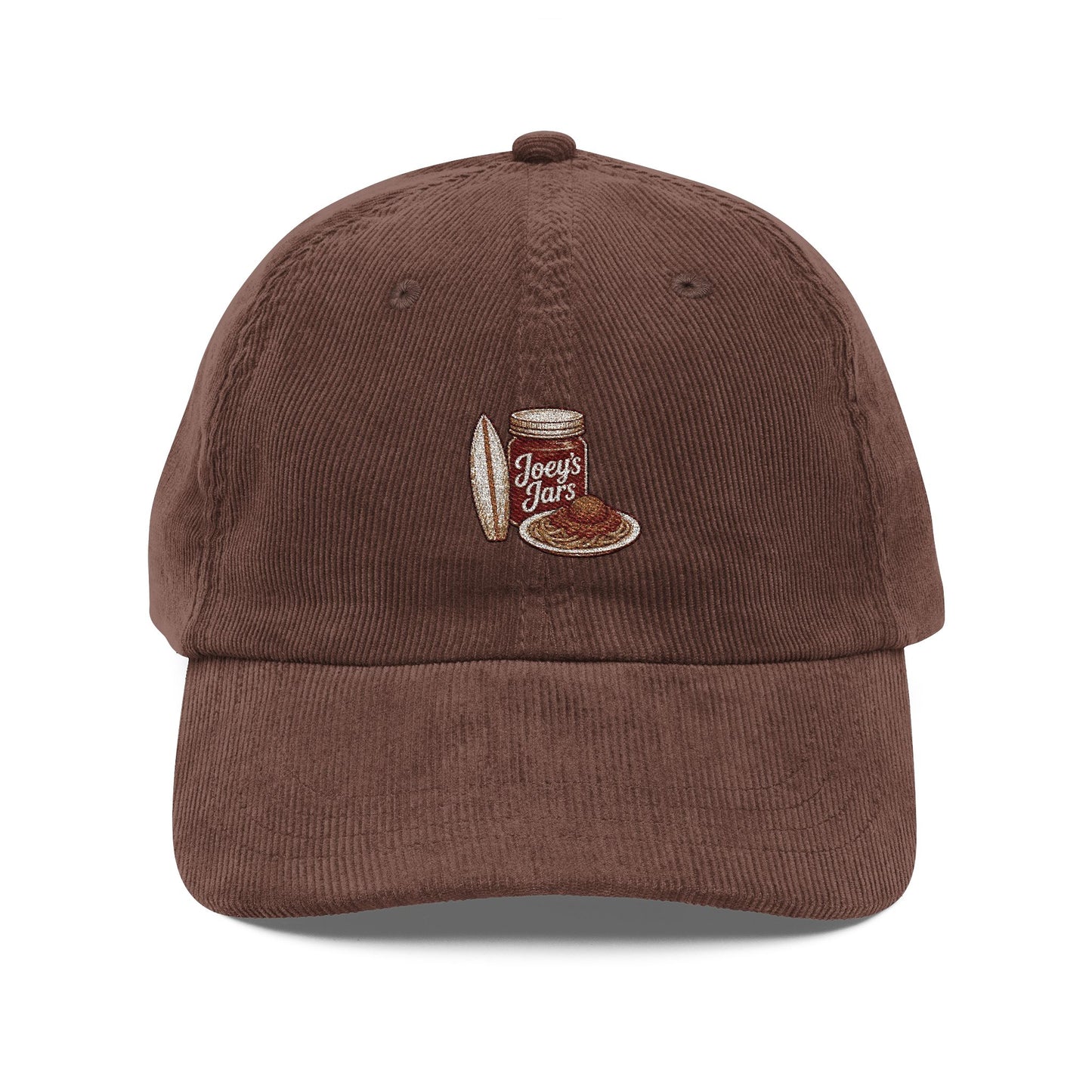 Joey’s Jars Coastal Market Patch - Embroidered Corduroy Cap