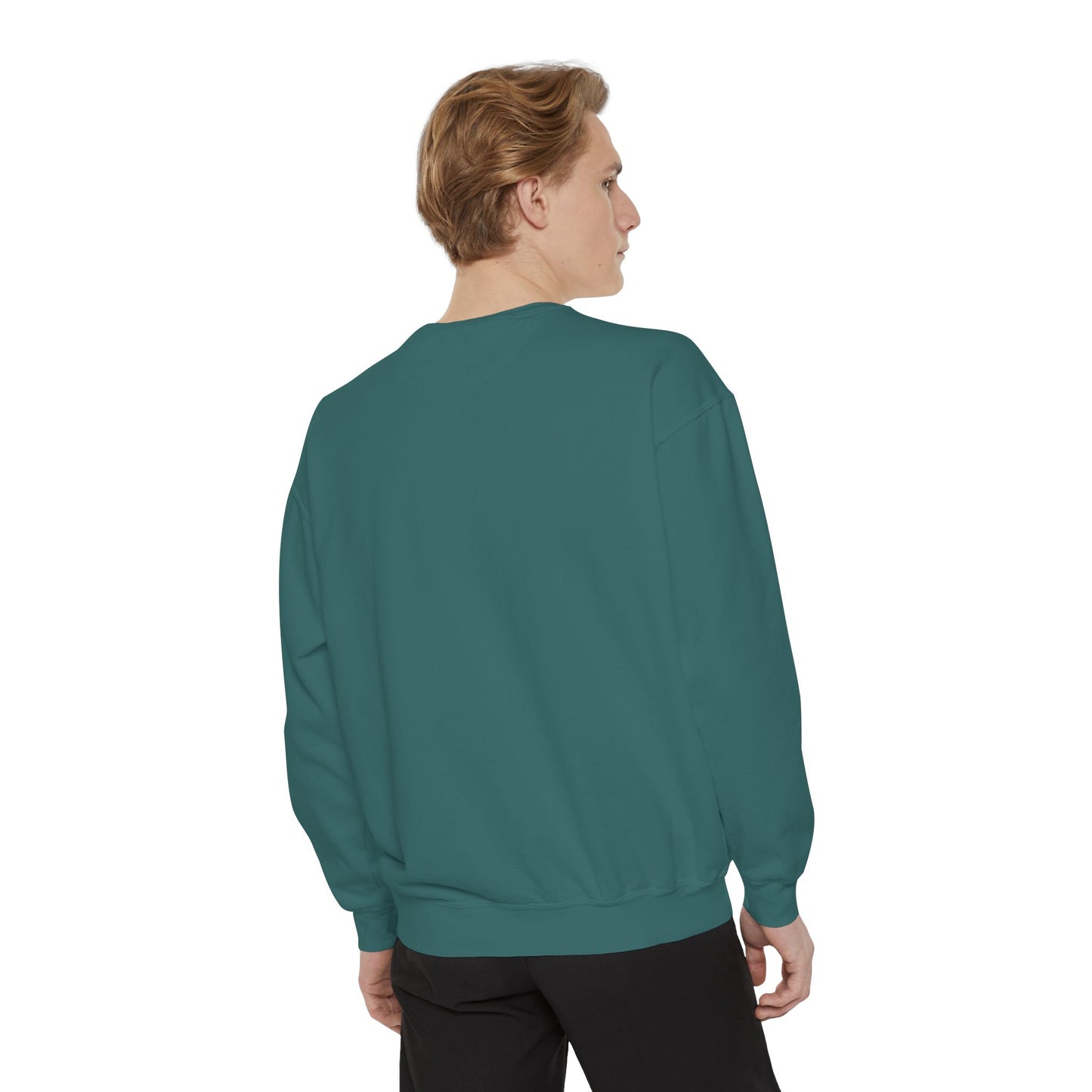 Custom Image Garment-Dyed Sweatshirt — Your Design Here Crewneck