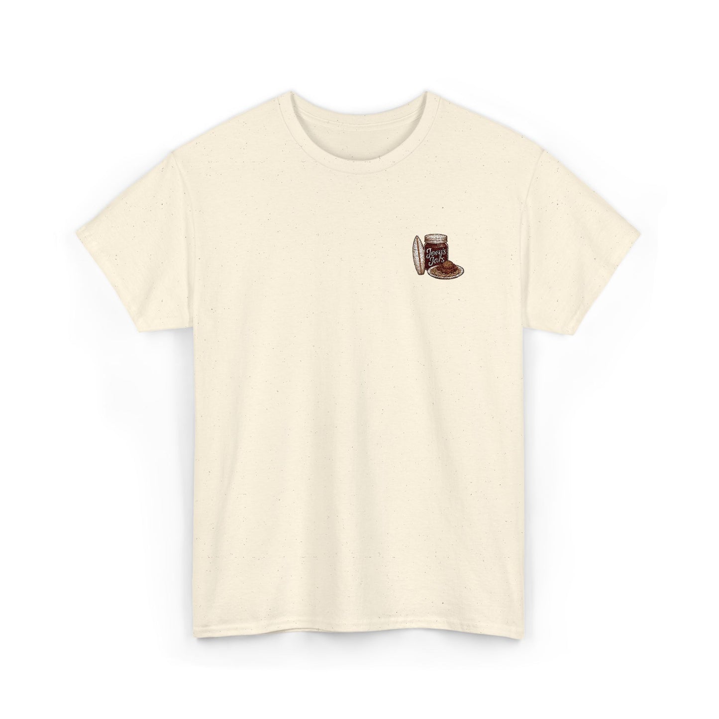 Joey’s Jars Patch Tee — Embroidered Coastal Graphic Shirt