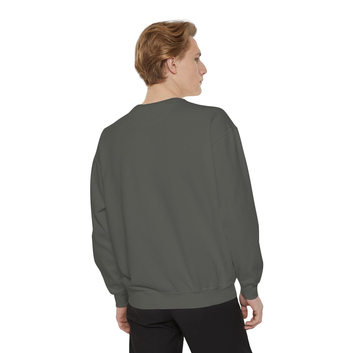 Custom Image Garment-Dyed Sweatshirt — Your Design Here Crewneck