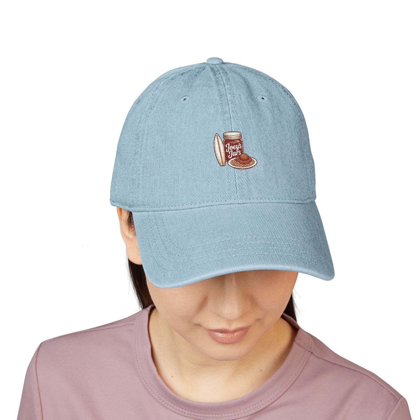 Joey’s Jars Embroidered Denim Hat