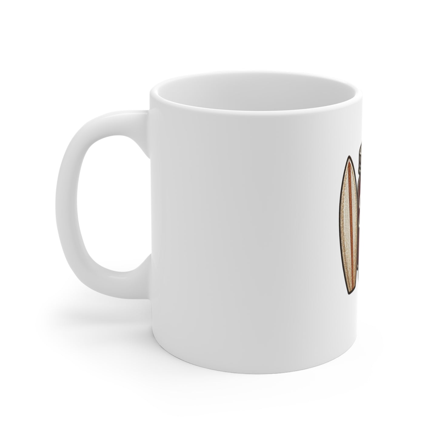 Joey's Jars Spaghetti & Surf Mug — Novelty Pasta Lover Coffee Cup