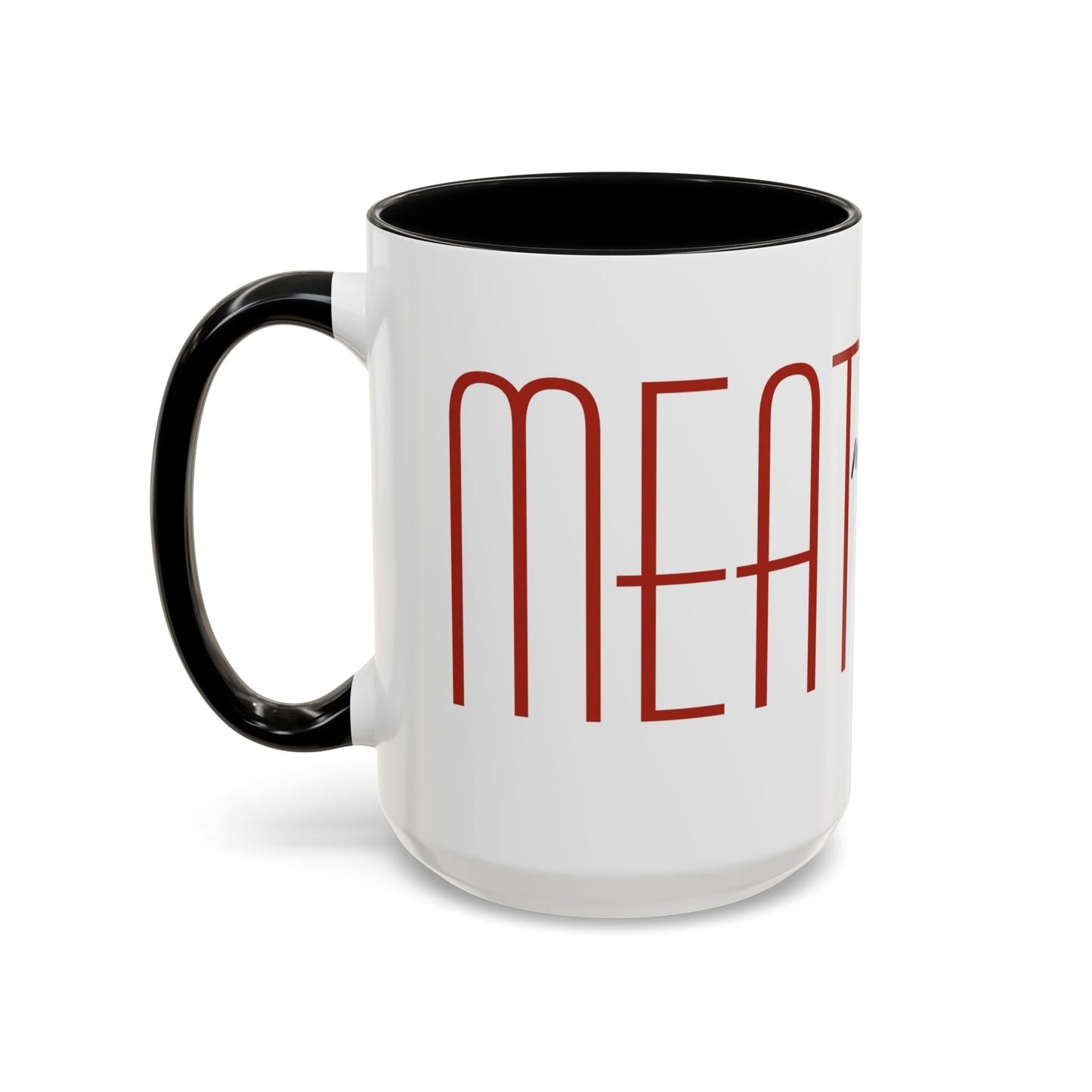 Joey's Jars - Meatballs Classic Two-Tone Ceramic Coffee Cup (11/15oz)
