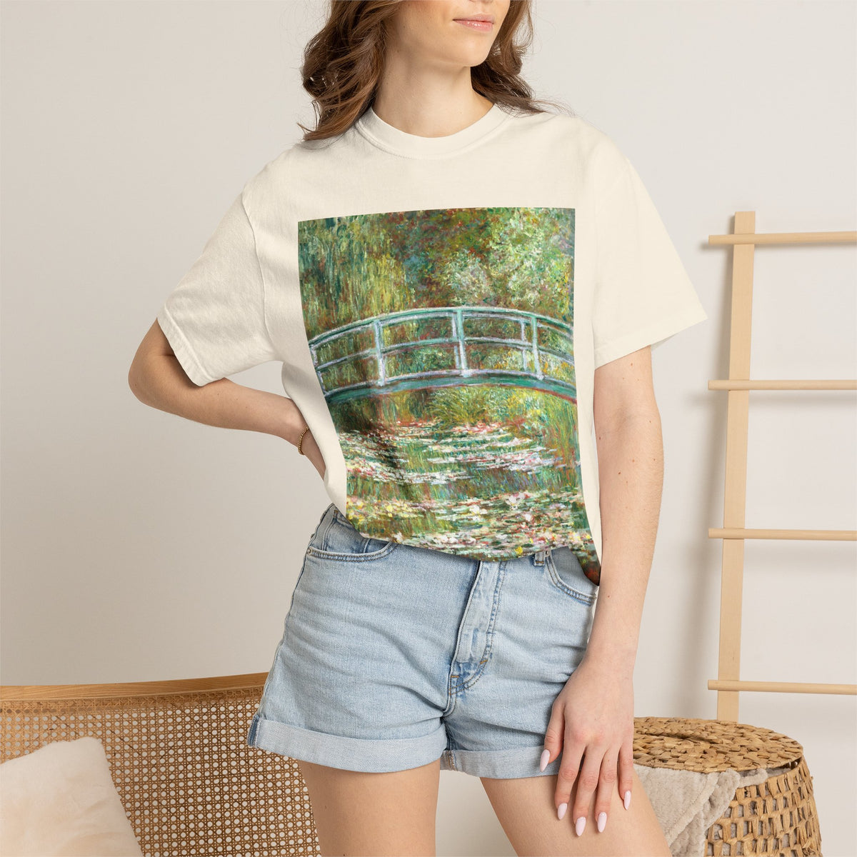 Bridge, Water, Lillies, Monet