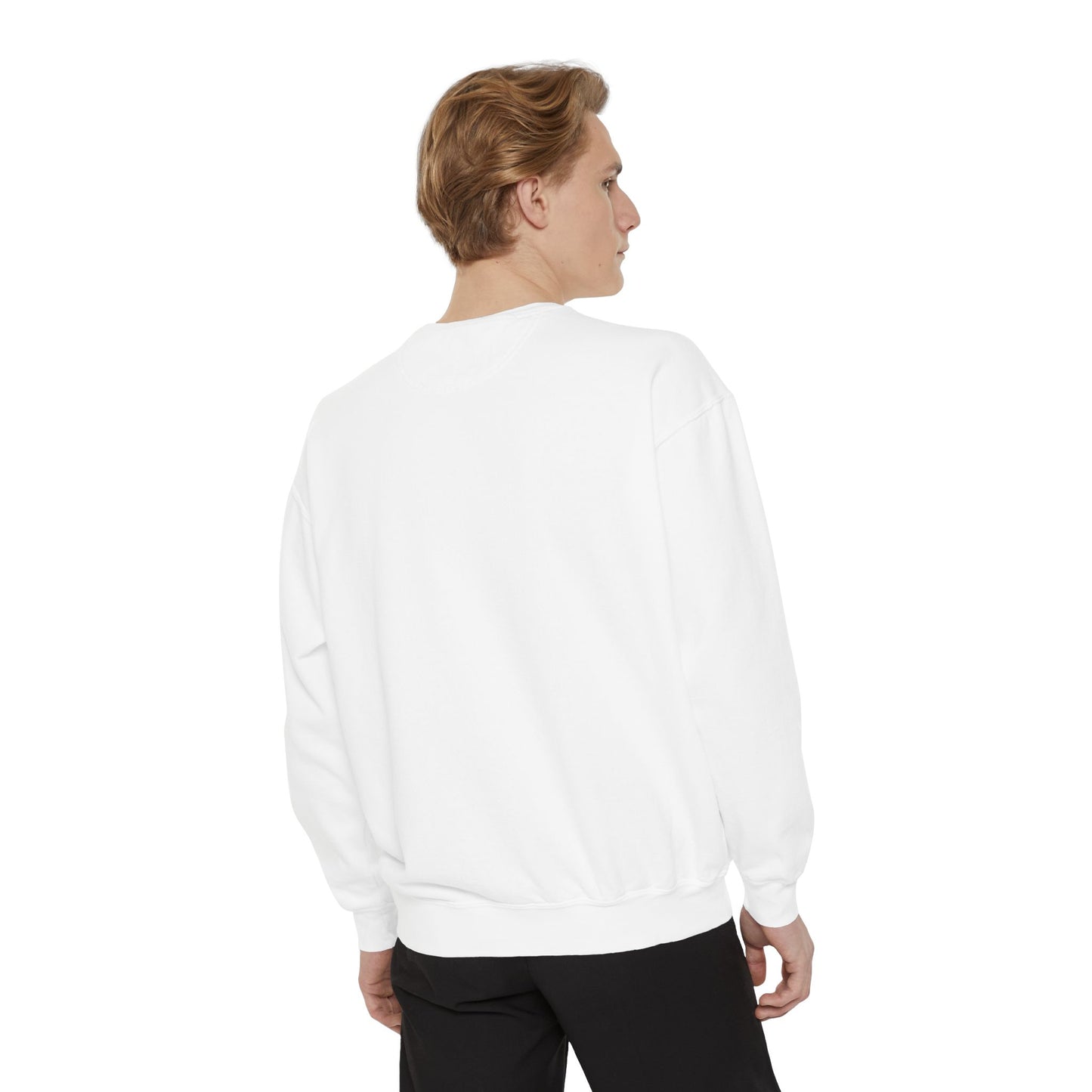 Custom Image Garment-Dyed Sweatshirt — Your Design Here Crewneck