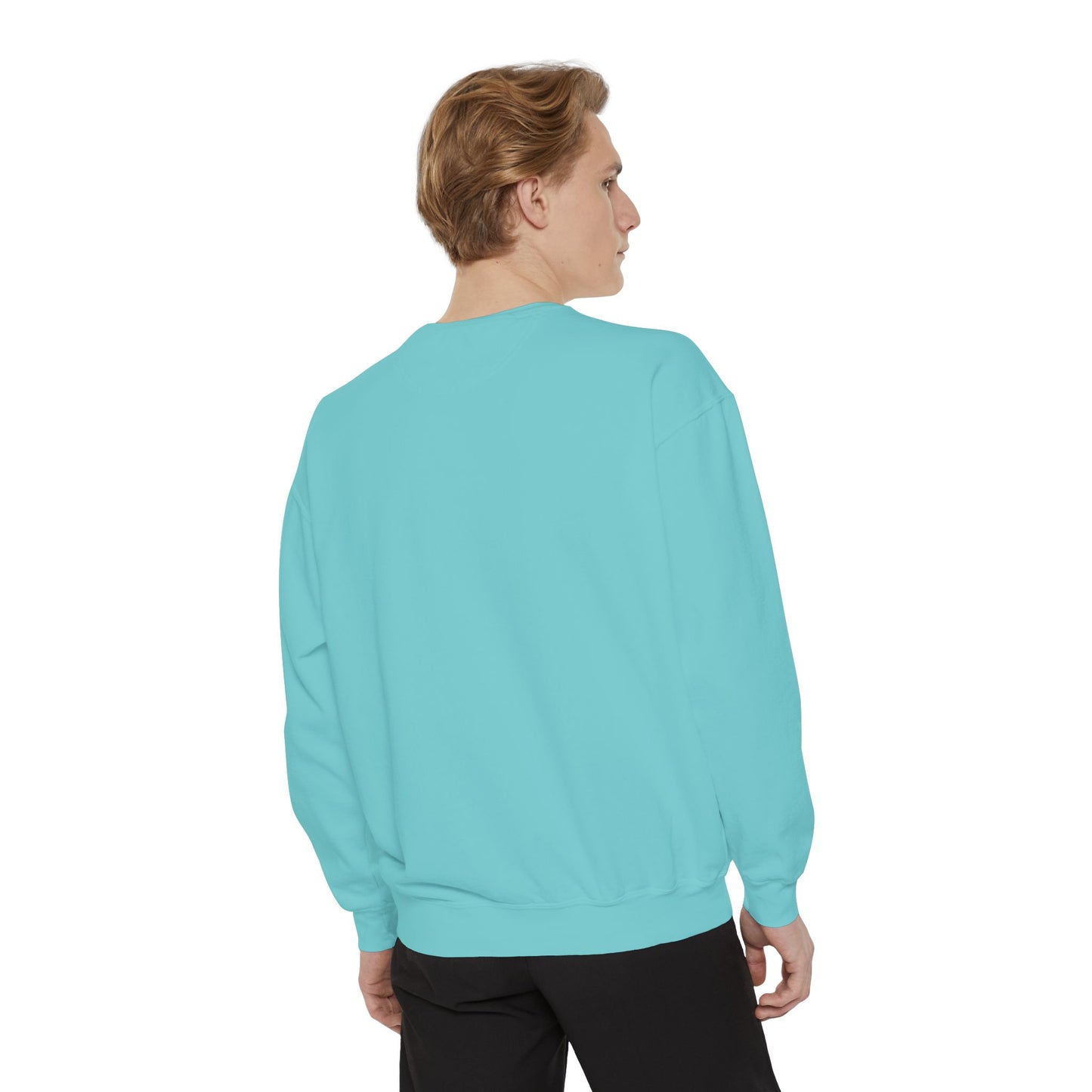 Custom Image Garment-Dyed Sweatshirt — Your Design Here Crewneck