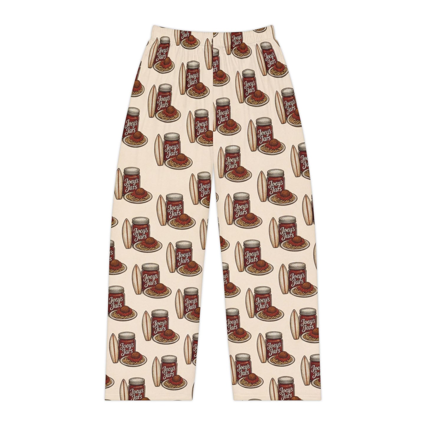 Pajama Pants - Cozy Jam Jar Pattern Women's Sleepwear