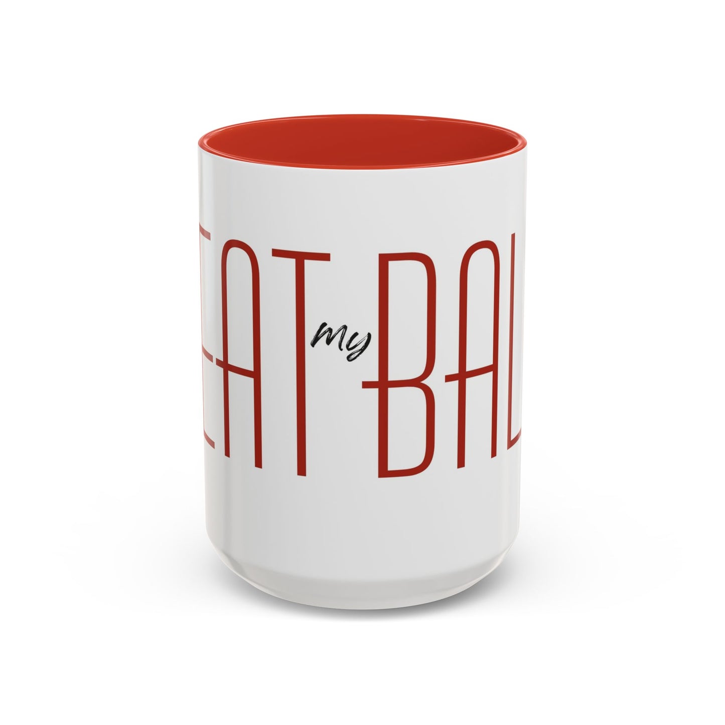Joey's Jars - Meatballs Classic Two-Tone Ceramic Coffee Cup (11/15oz)