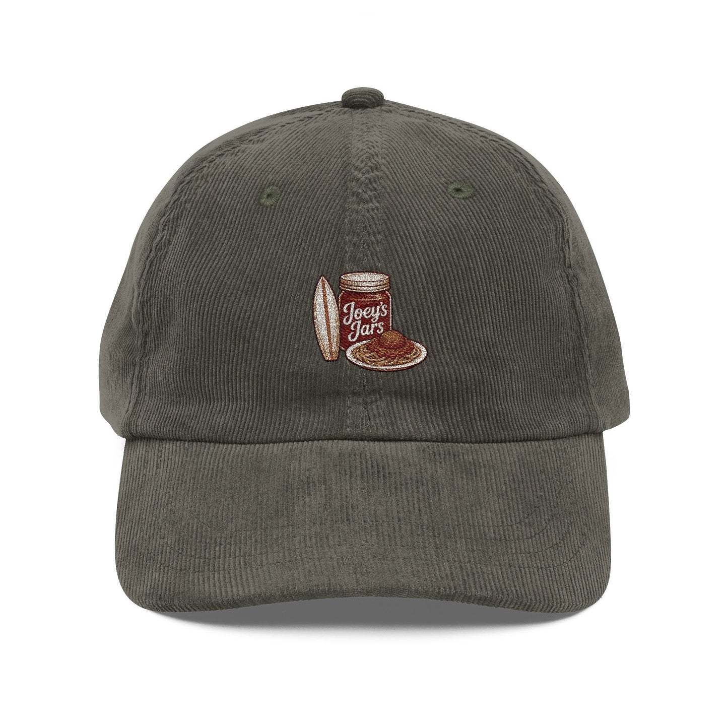 Joey’s Jars Coastal Market Patch - Embroidered Corduroy Cap