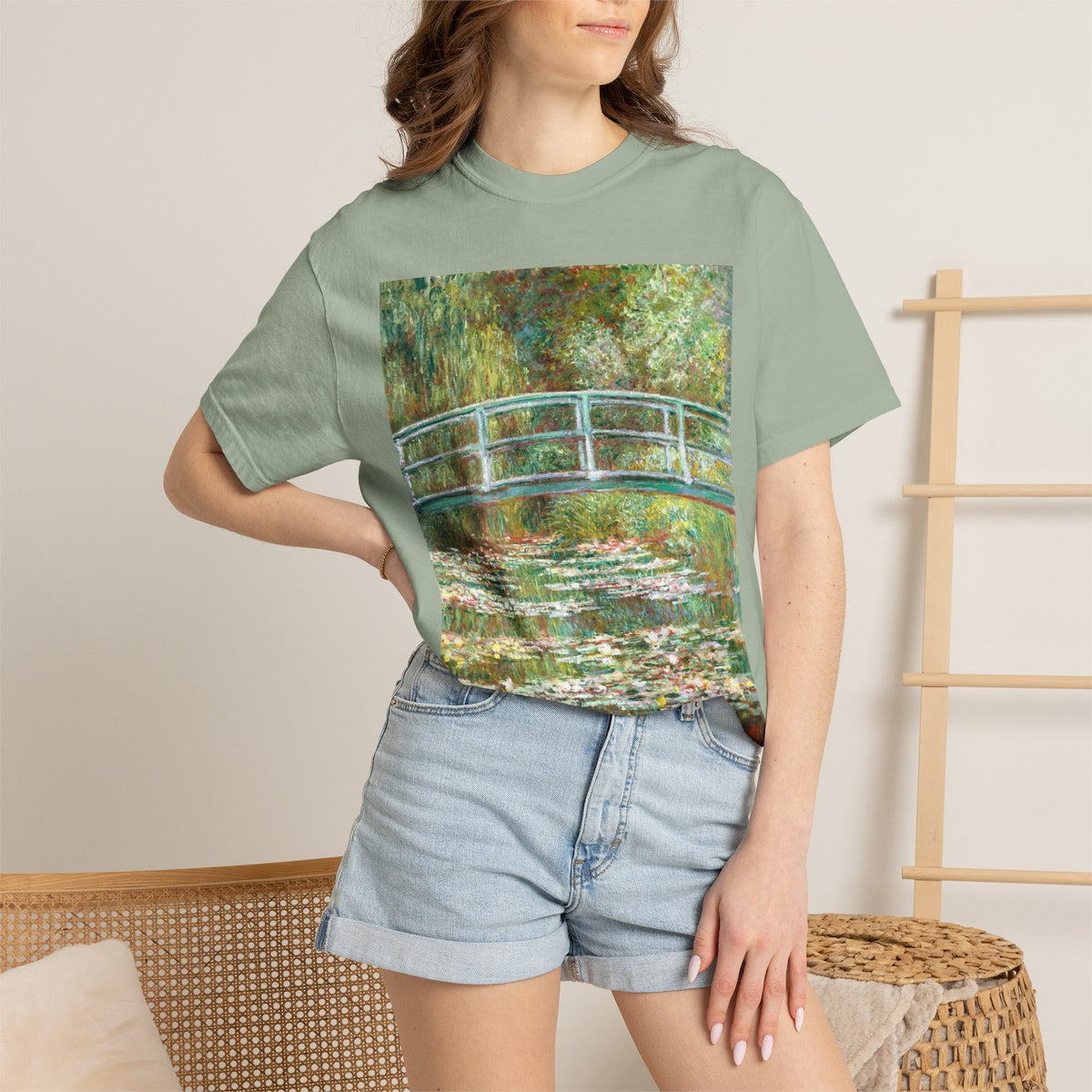 Bridge, Water, Lillies, Monet