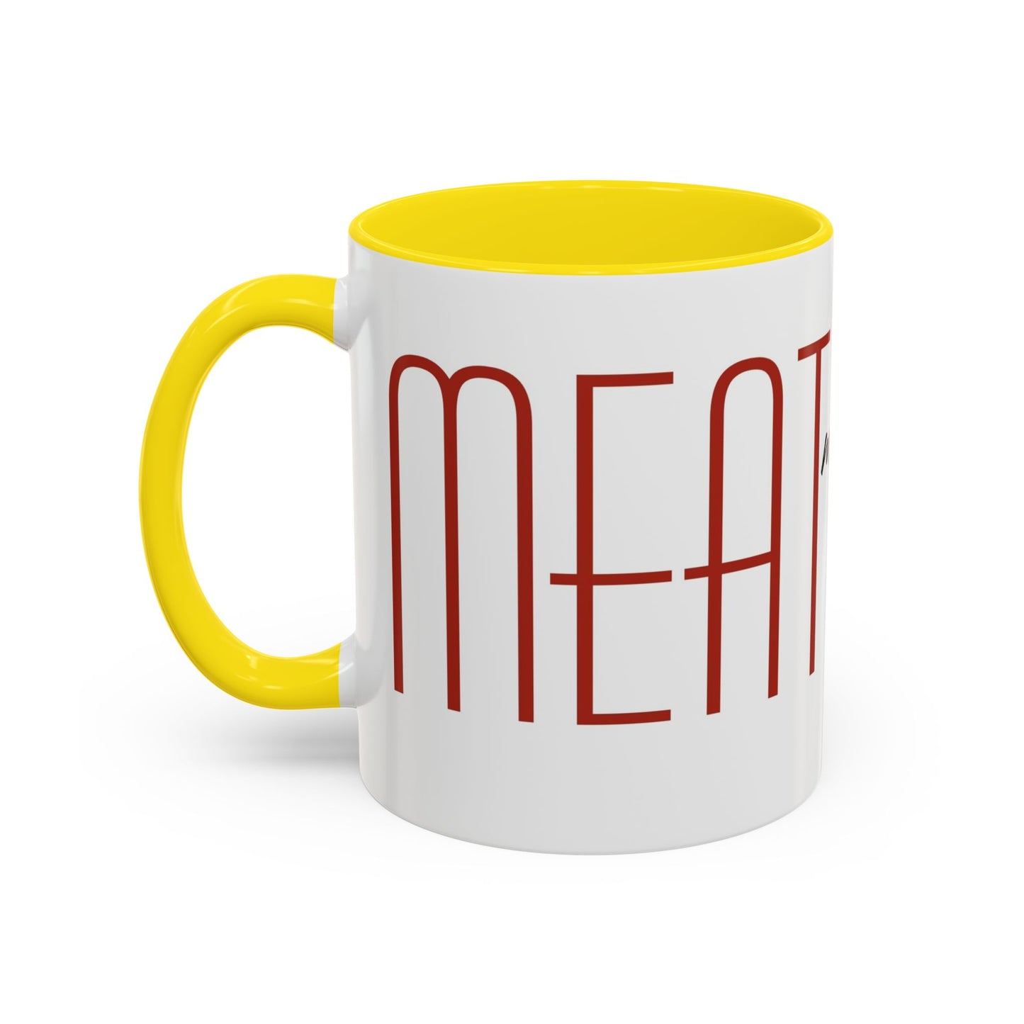 Joey's Jars - Meatballs Classic Two-Tone Ceramic Coffee Cup (11/15oz)