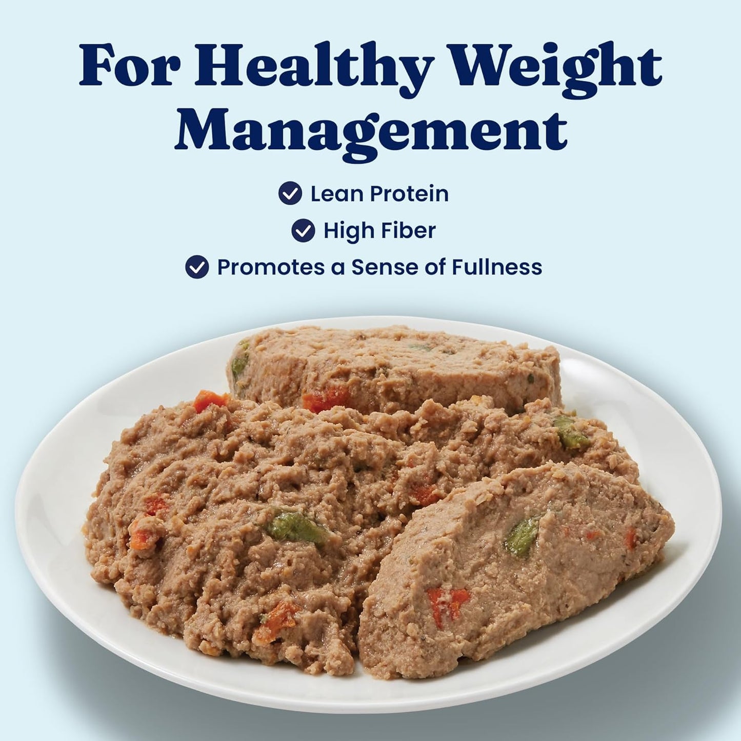 Solid Gold Weight Management Dog Food Wet - High Fiber Grain Free Dog Food Wet Recipe W/Real Chicken, Sweet Potato & Green Beans - Healthy Weight & Gut Health Support for Dogs - 6Ct/12.5Oz Cans