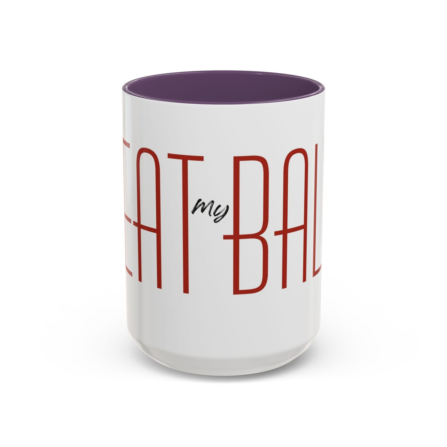 Joey's Jars - Meatballs Classic Two-Tone Ceramic Coffee Cup (11/15oz)