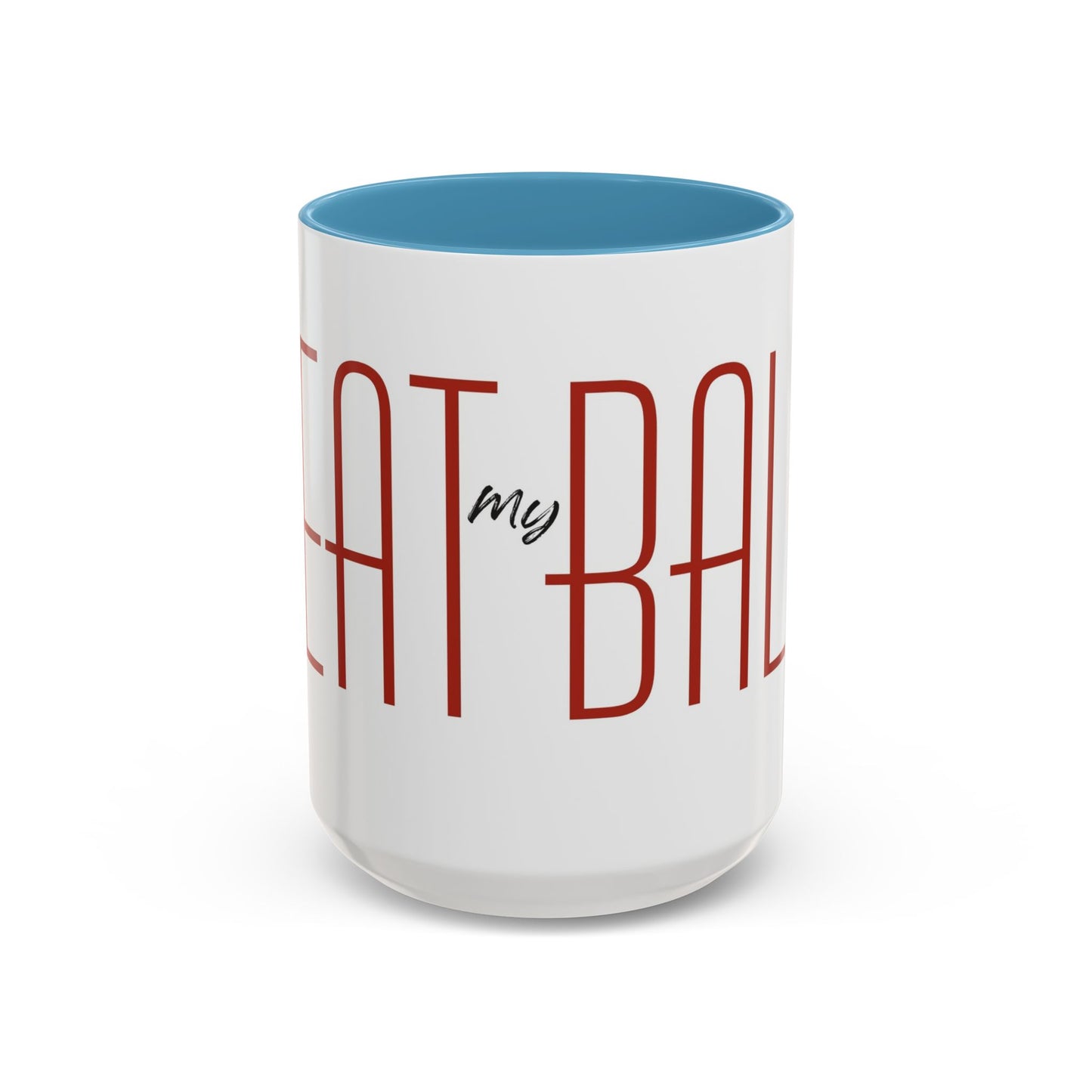 Joey's Jars - Meatballs Classic Two-Tone Ceramic Coffee Cup (11/15oz)