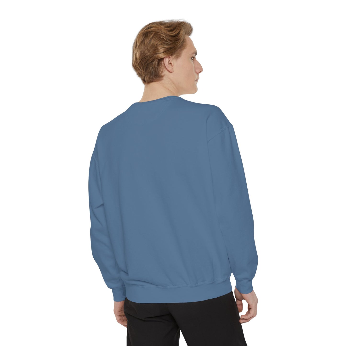 Custom Image Garment-Dyed Sweatshirt — Your Design Here Crewneck