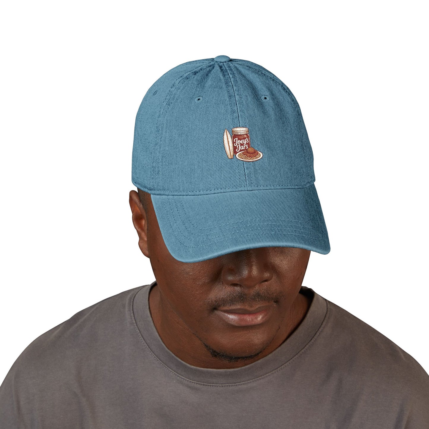 Joey’s Jars Embroidered Denim Hat