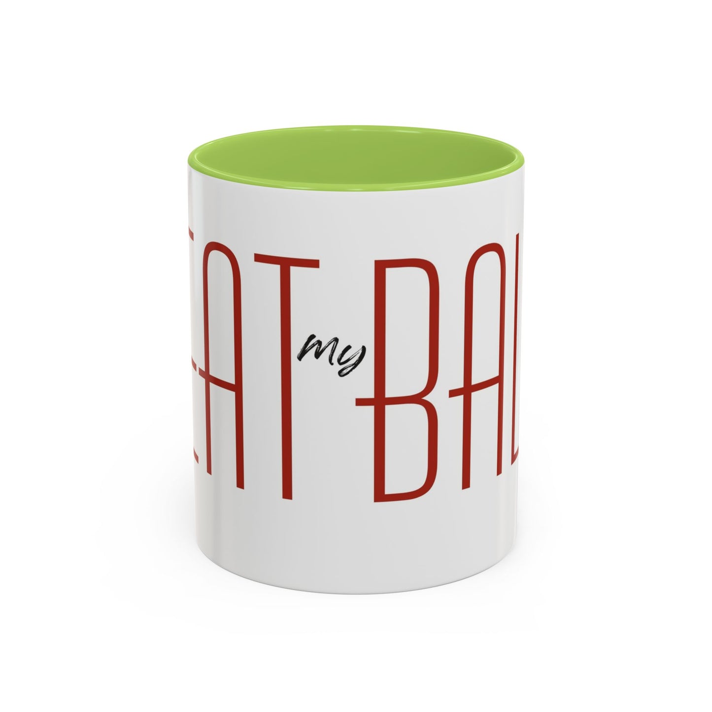Joey's Jars - Meatballs Classic Two-Tone Ceramic Coffee Cup (11/15oz)