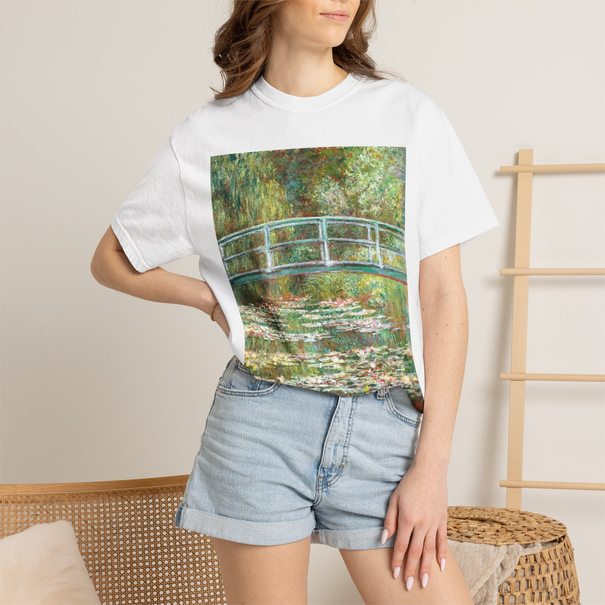 Bridge, Water, Lillies, Monet