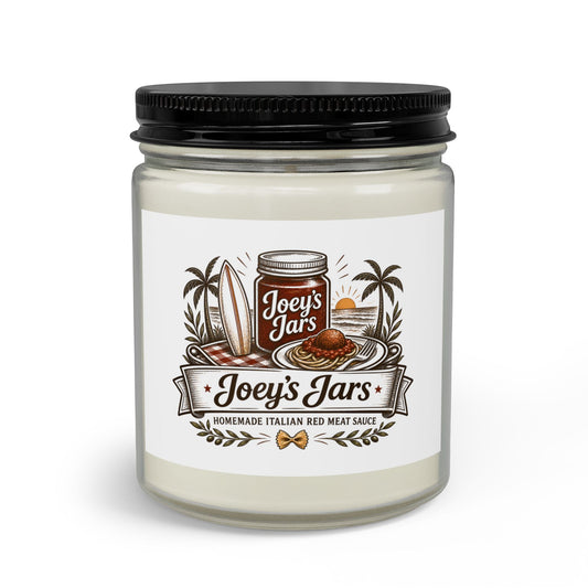 Joey’s Jars Italian Sauce Candle Set with Matches & Wick Trimmer